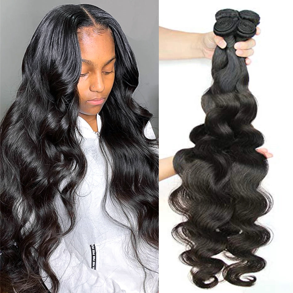 Loose Body Wave Bundles 30 Inch Bundles Remy Human Hair 3 4 Bundles 100% Braizlian Hair Weave Bundles Raw Virgin Hair Extensions