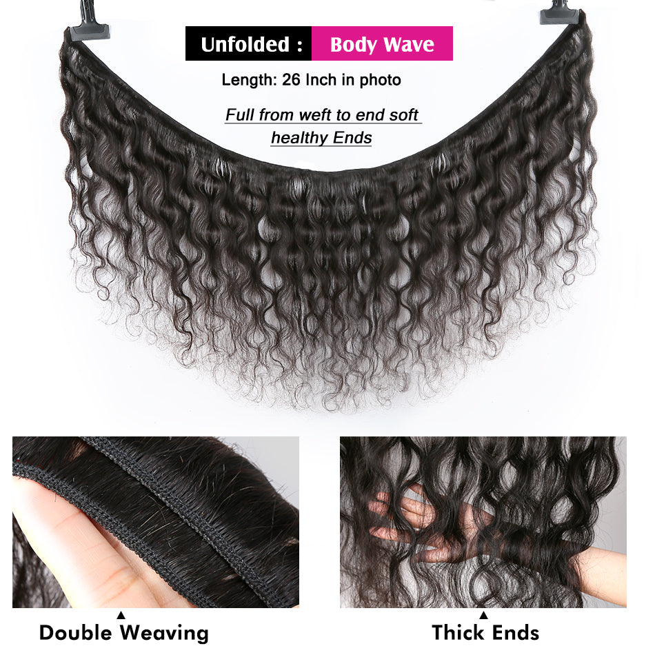 Loose Body Wave Bundles 30 Inch Bundles Remy Human Hair 3 4 Bundles 100% Braizlian Hair Weave Bundles Raw Virgin Hair Extensions