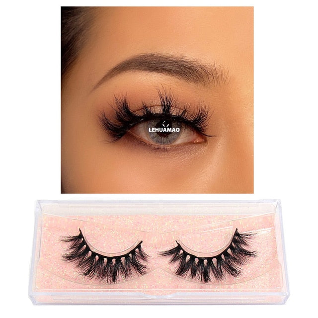 Makeup Lashes Eyelash Extensions 100% Cruelty Free Soft Full Wispy Reusable Lashes