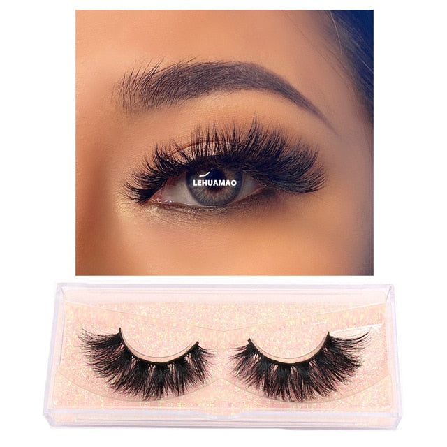 Makeup Lashes Eyelash Extensions 100% Cruelty Free Soft Full Wispy Reusable Lashes