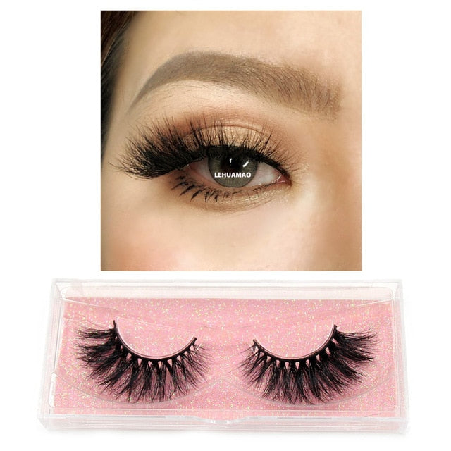Makeup Lashes Eyelash Extensions 100% Cruelty Free Soft Full Wispy Reusable Lashes