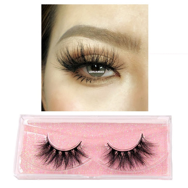 Makeup Lashes Eyelash Extensions 100% Cruelty Free Soft Full Wispy Reusable Lashes