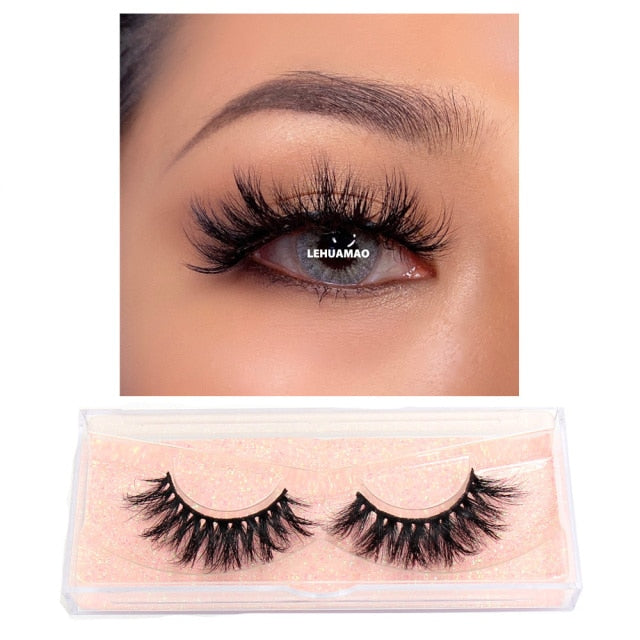 Natural 5D Lashes Eyelashes Extension Wispy Full Luxury Lashes