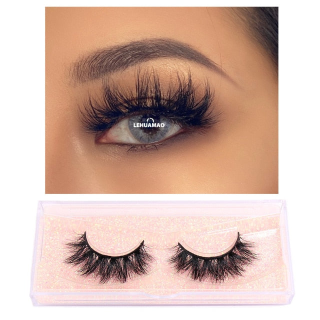 Natural 5D Lashes Eyelashes Extension Wispy Full Luxury Lashes