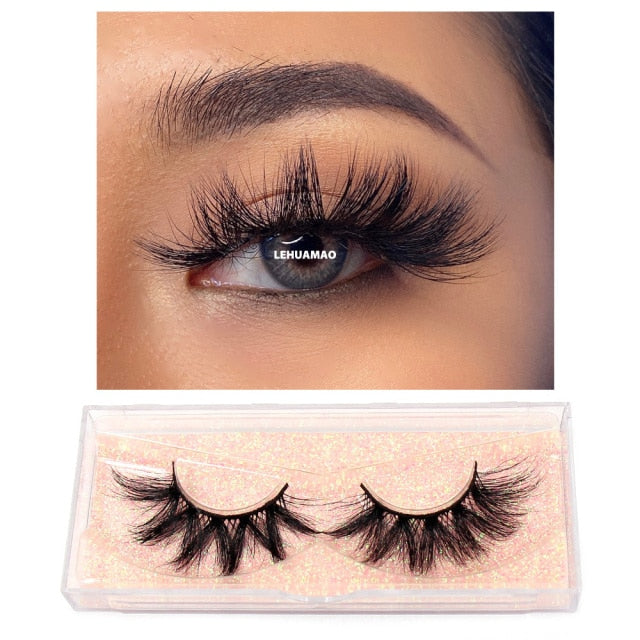 Natural 5D Lashes Eyelashes Extension Wispy Full Luxury Lashes