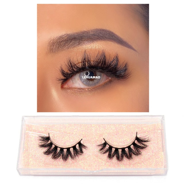 Natural 5D Lashes Eyelashes Extension Wispy Full Luxury Lashes
