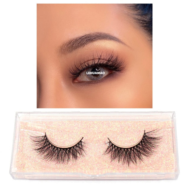 Natural 5D Lashes Eyelashes Extension Wispy Full Luxury Lashes