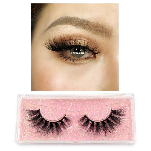 Natural 5D Lashes Eyelashes Extension Wispy Full Luxury Lashes