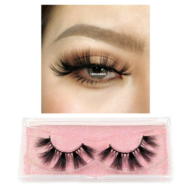 Natural 5D Lashes Eyelashes Extension Wispy Full Luxury Lashes