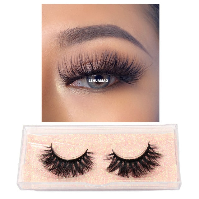 Natural 5D Lashes Eyelashes Extension Wispy Full Luxury Lashes