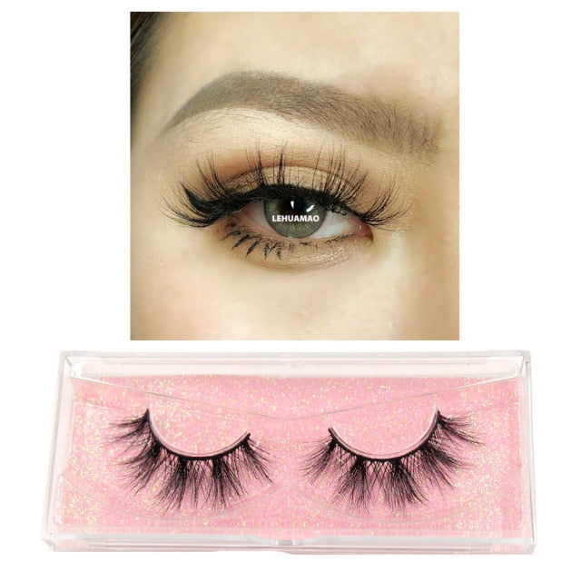 Natural 5D Lashes Eyelashes Extension Wispy Full Luxury Lashes