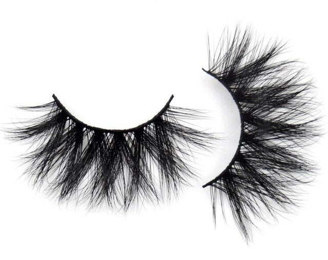 3D 25mm Natural Lashes False Eyelash Extension Faux Lashes Sable Eyelashes