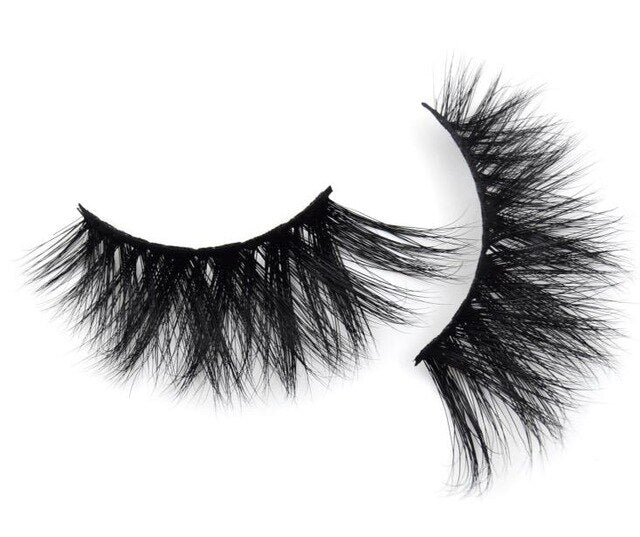 3D 25mm Natural Lashes False Eyelash Extension Faux Lashes Sable Eyelashes