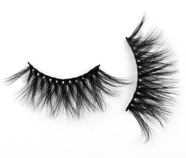 3D 25mm Natural Lashes False Eyelash Extension Faux Lashes Sable Eyelashes