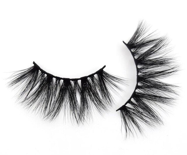 3D 25mm Natural Lashes False Eyelash Extension Faux Lashes Sable Eyelashes
