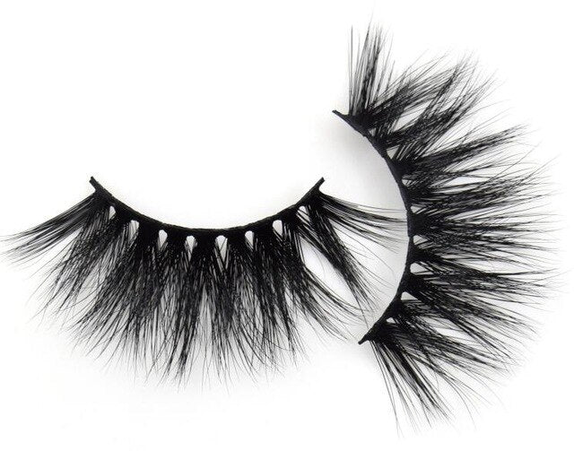 3D 25mm Natural Lashes False Eyelash Extension Faux Lashes Sable Eyelashes
