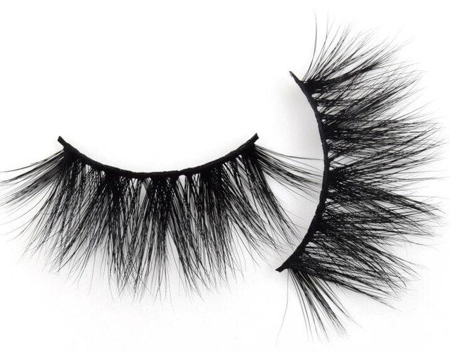 3D 25mm Natural Lashes False Eyelash Extension Faux Lashes Sable Eyelashes