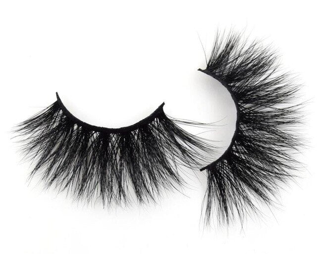 3D 25mm Natural Lashes False Eyelash Extension Faux Lashes Sable Eyelashes