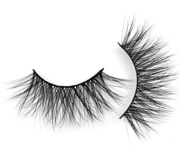 3D 25mm Natural Lashes False Eyelash Extension Faux Lashes Sable Eyelashes