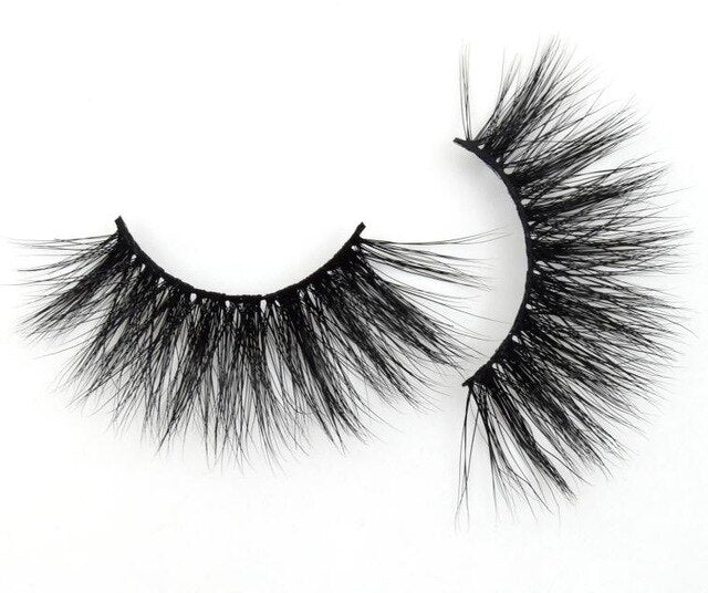 3D 25mm Natural Lashes False Eyelash Extension Faux Lashes Sable Eyelashes