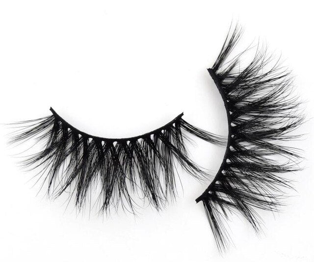 3D 25mm Natural Lashes False Eyelash Extension Faux Lashes Sable Eyelashes