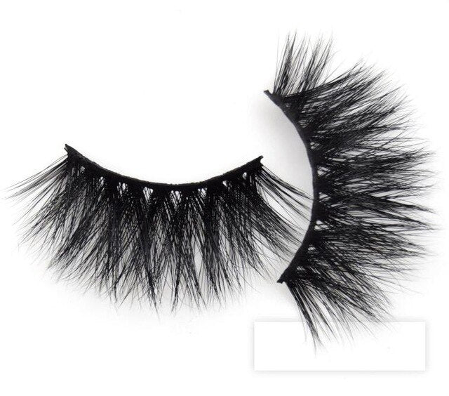 3D 25mm Natural Lashes False Eyelash Extension Faux Lashes Sable Eyelashes
