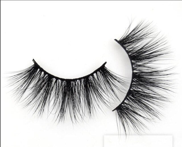 3D 25mm Natural Lashes False Eyelash Extension Faux Lashes Sable Eyelashes