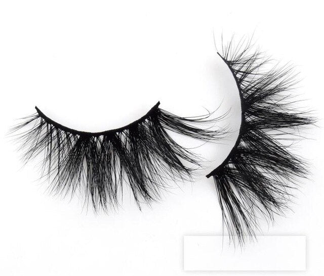 3D 25mm Natural Lashes False Eyelash Extension Faux Lashes Sable Eyelashes