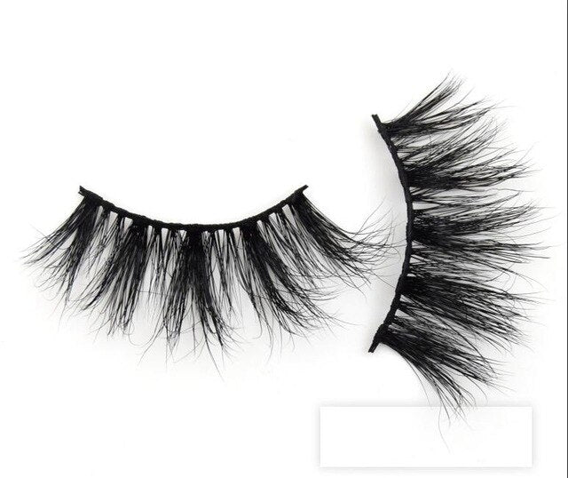 3D 25mm Natural Lashes False Eyelash Extension Faux Lashes Sable Eyelashes