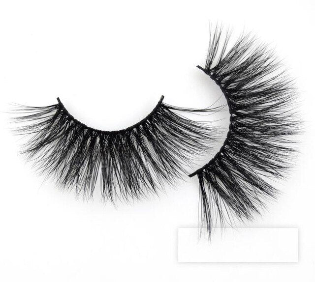 3D 25mm Natural Lashes False Eyelash Extension Faux Lashes Sable Eyelashes