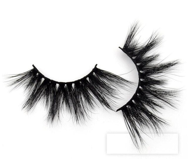 3D 25mm Natural Lashes False Eyelash Extension Faux Lashes Sable Eyelashes