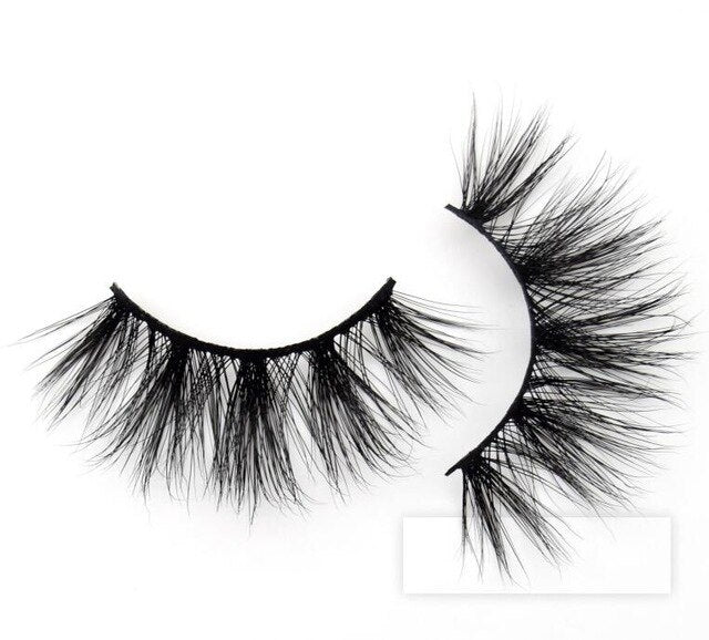 3D 25mm Natural Lashes False Eyelash Extension Faux Lashes Sable Eyelashes