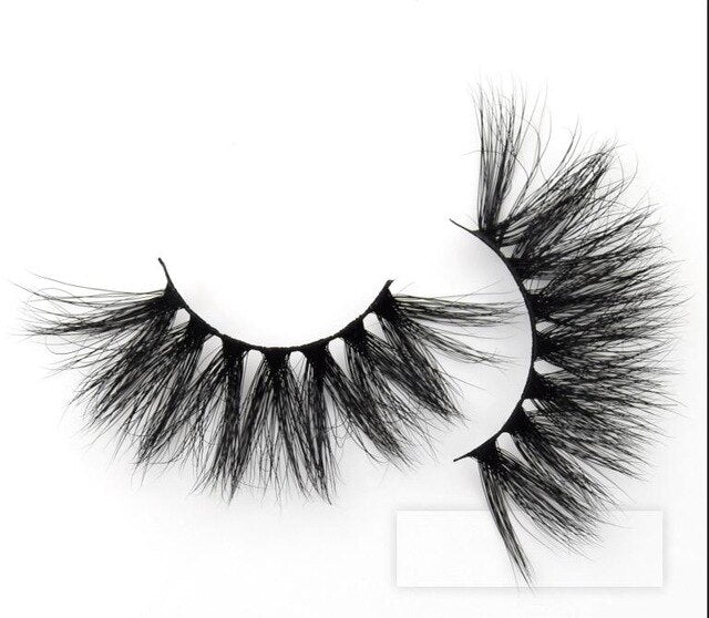 3D 25mm Natural Lashes False Eyelash Extension Faux Lashes Sable Eyelashes