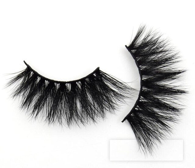 3D 25mm Natural Lashes False Eyelash Extension Faux Lashes Sable Eyelashes
