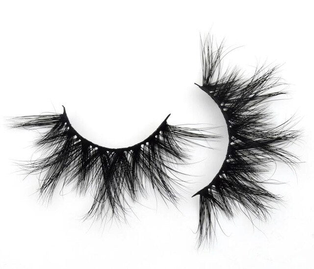 3D 25mm Natural Lashes False Eyelash Extension Faux Lashes Sable Eyelashes