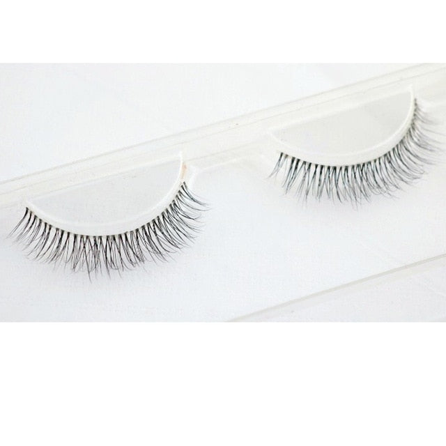 Clear Band 3D Handmade Lashes Eyelash Extension Fluffy Wispy Lashes