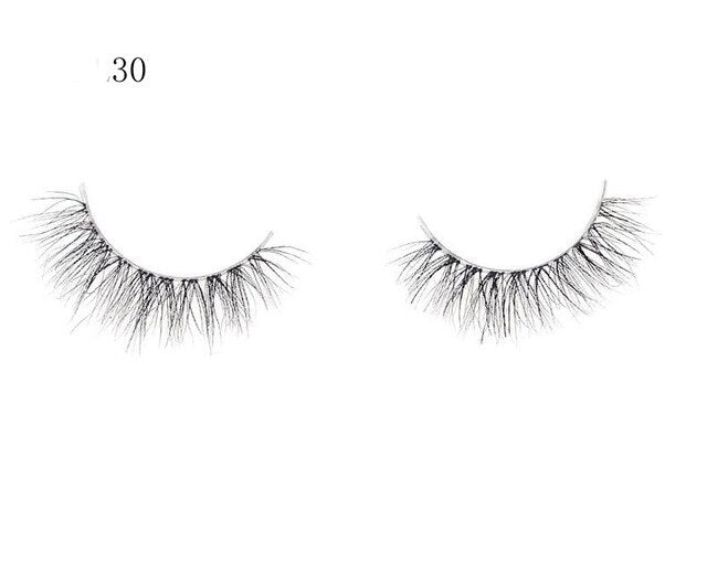Clear Band 3D Handmade Lashes Eyelash Extension Fluffy Wispy Lashes