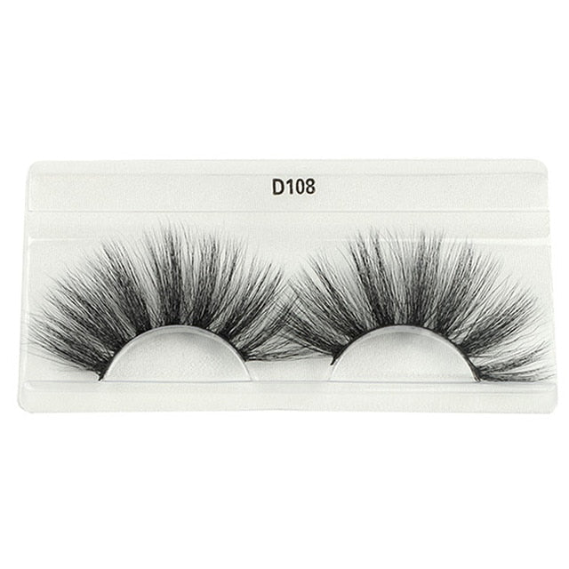 Bulk Cruelty Free 3D Natural Full Lashes Eyelash Extension Wispy Fluffy Lashes