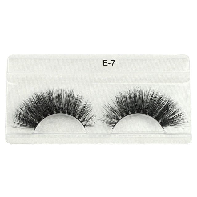 Bulk Cruelty Free 3D Natural Full Lashes Eyelash Extension Wispy Fluffy Lashes