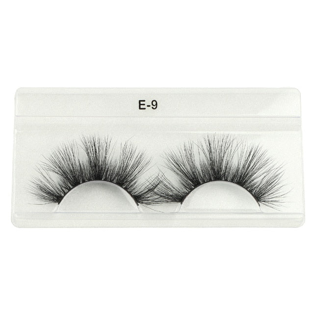 Bulk Cruelty Free 3D Natural Full Lashes Eyelash Extension Wispy Fluffy Lashes
