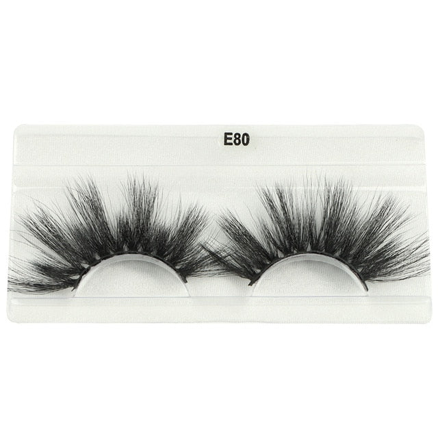 Bulk Cruelty Free 3D Natural Full Lashes Eyelash Extension Wispy Fluffy Lashes