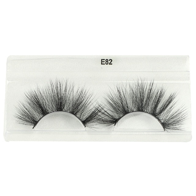 Bulk Cruelty Free 3D Natural Full Lashes Eyelash Extension Wispy Fluffy Lashes