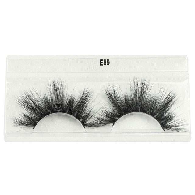 Bulk Cruelty Free 3D Natural Full Lashes Eyelash Extension Wispy Fluffy Lashes