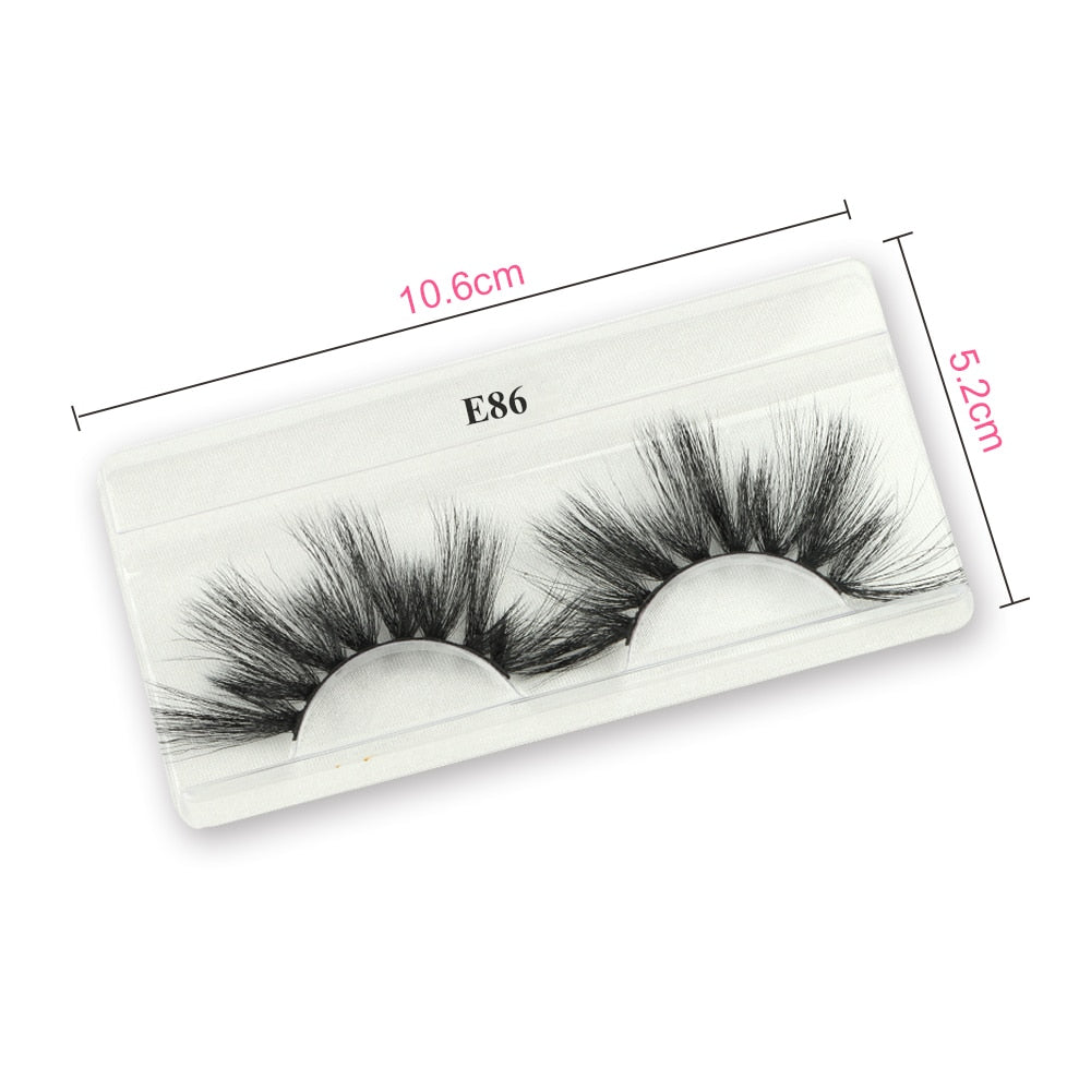 Bulk Cruelty Free 3D Natural Full Lashes Eyelash Extension Wispy Fluffy Lashes