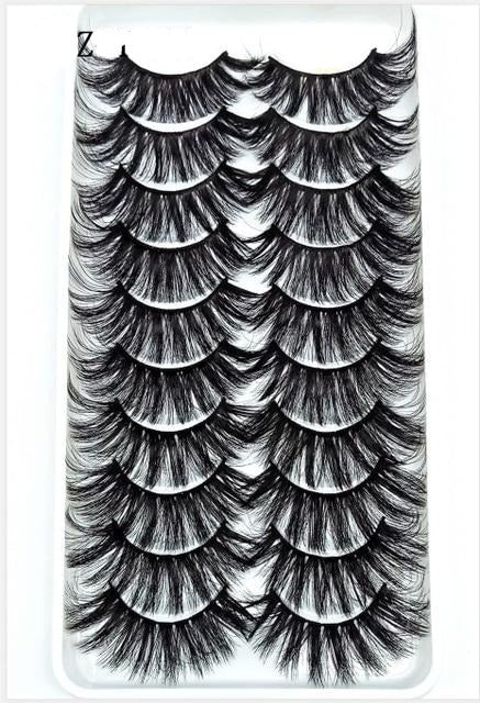 NEW 2/5/10 Pairs Natural False Eyelashes