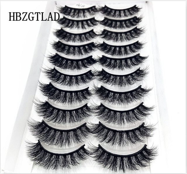 NEW 2/5/10 Pairs Natural False Eyelashes