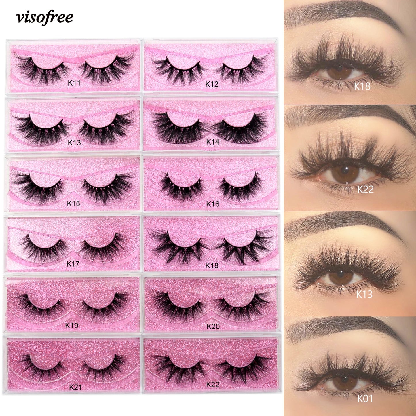 5D Long Lasting Natural Lashes Eyelash Extension Darling Lashes