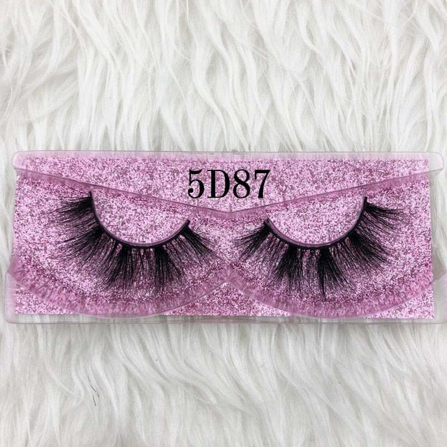 5D Long Lasting Soft Full Lashes Eyelash Extension Natural Lashes