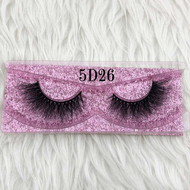 5D Long Lasting Soft Full Lashes Eyelash Extension Natural Lashes