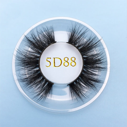 5D88 Custom box 15MM long natural false eyelash